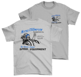 MICKEY THOMPSON MT Speed Equipment Gray T-Shirt