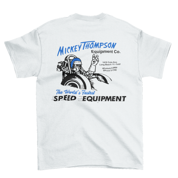 MICKEY THOMPSON MT Speed Equipment White T-Shirt