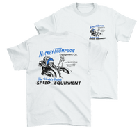 MT MICKEY THOMPSON Speed Equipment White Tall Tee