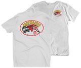 M&H Racemaster Tires White Tall Tee T-Shirt