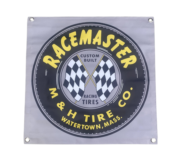 M&H RACEMASTER Tires Garage Banner