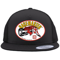 M&H RACEMASTER Black Trucker Hat