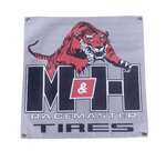 M&H RACEMASTER Tires Tiger Logo Banner
