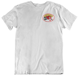 M&H Racemaster Tiger White Tee T-Shirt