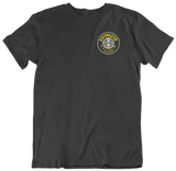 M&H RACEMASTER Tires Black Logo Tee T-Shirt