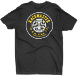 M&H RACEMASTER Tires Black Logo Tee T-Shirt