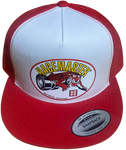 M&H RACEMASTER Red/White Trucker Hat