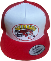 M&H RACEMASTER Red/White Trucker Hat