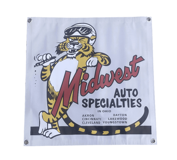 MIDWEST AUTO SPECIALTIES Ohio Garage Banner