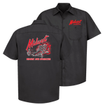 MIDWEST AUTO SPECIALTIES Dragster Black Shop Shirt