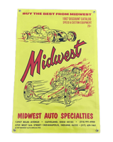 MIDWEST AUTO SPECIALTIES 1967 Parts Catalog Banner