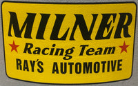 MILNER RACING TEAM Fire Suit Logo Silver/Black Trucker Hat