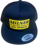 MILNER RACING TEAM Fire Suit Logo Black Trucker Hat