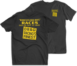 MINNESOTA Drag Ways Races Black Tee T-Shirt