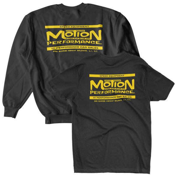 MOTION PERFORMANCE Holiday Tee/Crew Sweatshirt Bundle Combo