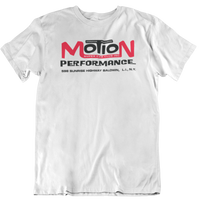 MOTION PERFORMANCE Baldwin New York White Tall Tee