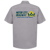 MOTOR CITY DRAGWAY Michigan Gray Shop Shirt