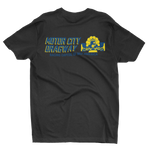 MOTOR CITY DRAGWAY Michigan Logo Black Tall Tee