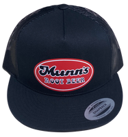 MUNNS ROOT BEER Hot Rod The Movie Black Trucker Hat