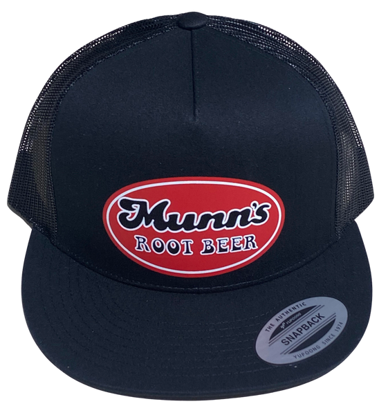 MUNNS ROOT BEER Hot Rod The Movie Black Trucker Hat