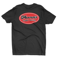 MUNNS ROOT BEER Hot Rod The Movie Black Tall Tee