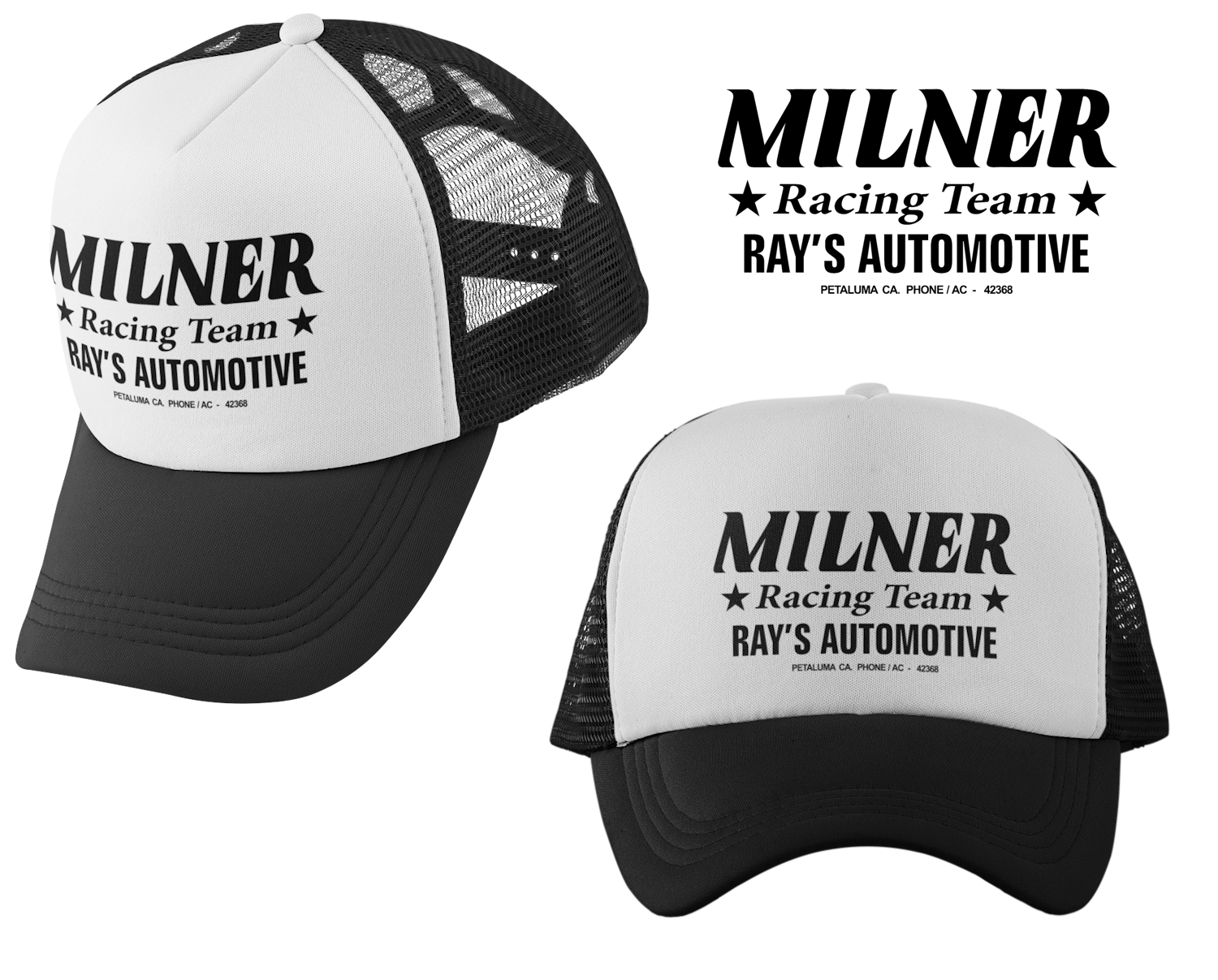 TRUCKER HATS CURVED BRIM – Merchants of Speed