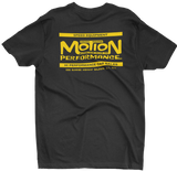 MOTION PERFORMANCE Baldwin NY Black Tall Tee T-Shirt
