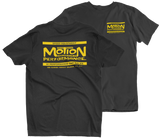 MOTION PERFORMANCE Baldwin NY Black Tall Tee T-Shirt
