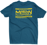 MOTION PERFORMANCE Baldwin NY Blue Tee T-Shirt