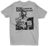 SCHIEFER Clutches & Flywheels Dragster Gray Tee T-Shirt