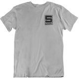SCHIEFER Clutches & Flywheels Dragster Gray Tee T-Shirt