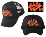 TUBBY'S Home of the Big One Hollywood Knights Black Trucker Hat