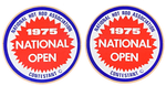 NHRA 1975 National Open Contestant Decals (2) Pair