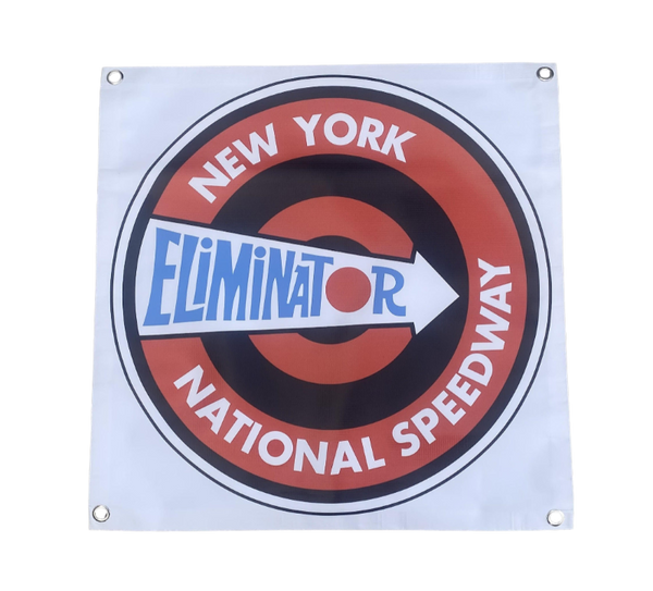 NEW YORK SPEEDWAY Eliminator Long Island NY Banner