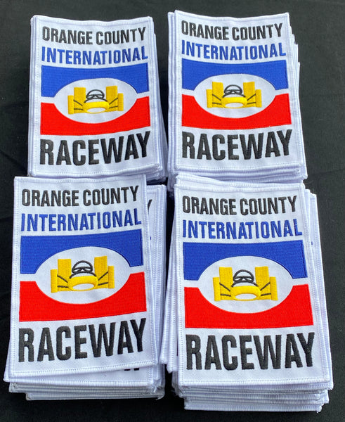OCIR Orange County International Raceway Embroidered Patch