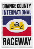 OCIR Orange County International Raceway Embroidered Patch