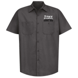 OTIES AUTOMOTIVE Speed Equipment Akron Ohio Dark Gray Shop Shirt