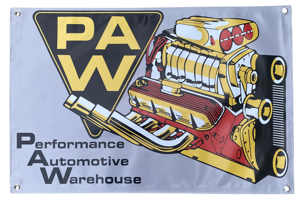PAW Performance Automotive Wholesale Shop Garage Banner – Merchants of ...