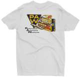 PAW Performance Automotive Warehouse White Tee T-Shirt