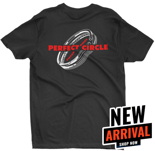 PERFECT CIRCLE Piston Rings Black Tee T-Shirt