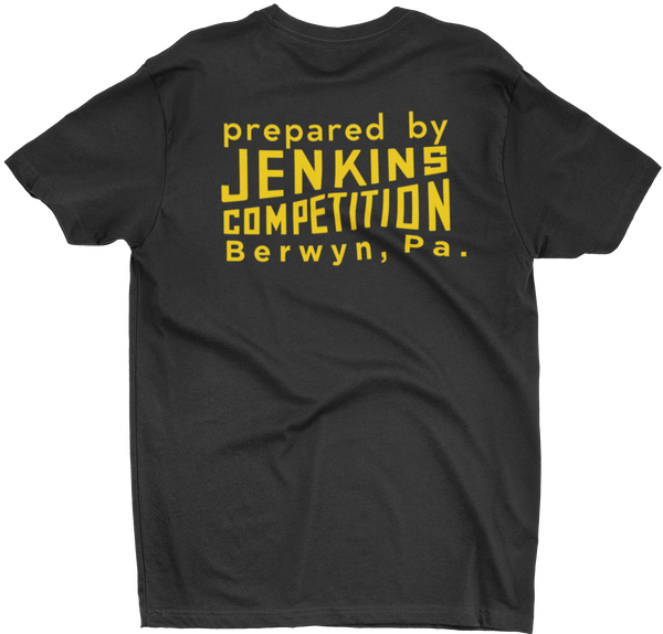 PREPARED BY JENKINS COMPETITION Black Tee T-Shirt