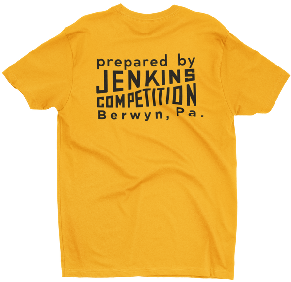 PREPARED BY JENKINS COMPETITION Gold Tee T-Shirt