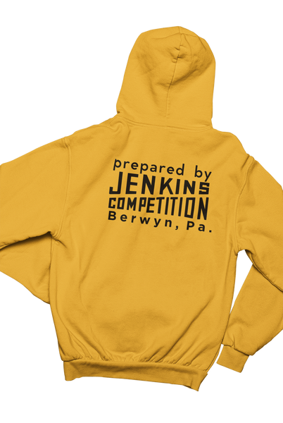 PREPARED by JENKINS PERFORMANCE Gold Hoodie Pullover Sweatshirt