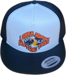 PRO-TRAC TIRES "I Grab Asphalt" White/Black Trucker Hat