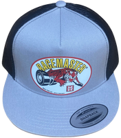 M&H RACEMASTER Silver/Black Trucker Hat