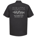 REATH AUTOMOTIVE Long Beach Black Shop Shirt
