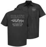 REATH AUTOMOTIVE Long Beach Black Shop Shirt
