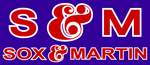SOX & MARTIN Racing Team Decal Logo Banner