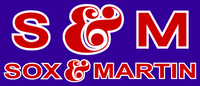 SOX & MARTIN Racing Team Decal Logo Banner