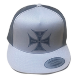 SPEED SPECIALTIES Custom Cams Silver Black Trucker Hat
